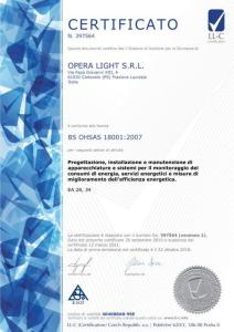 OPERA LIGHT SRL_18001_12.03.2021
